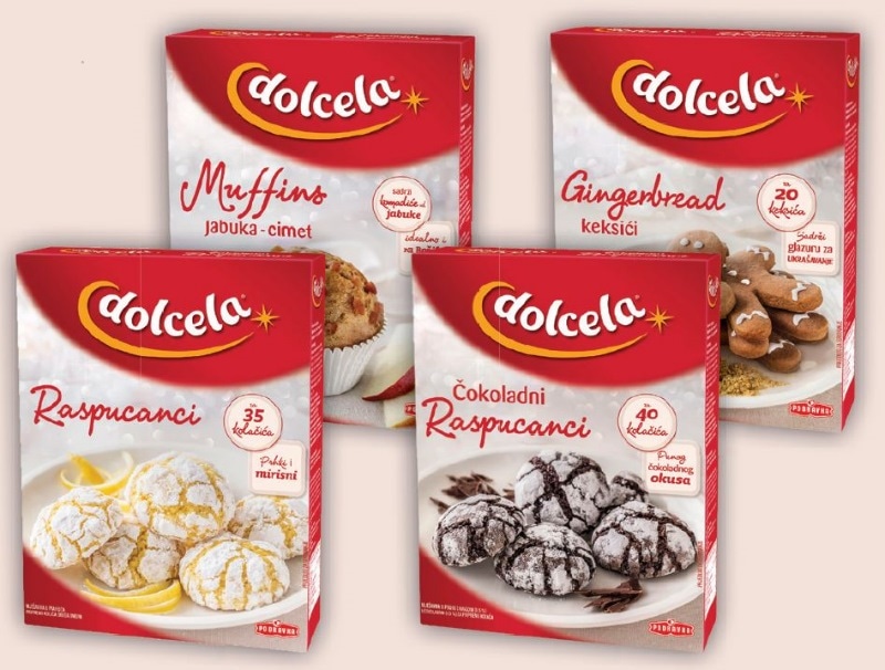DOLCELA Mješavine za kolače 225g-367g - Akcija u trgovini Kaufland