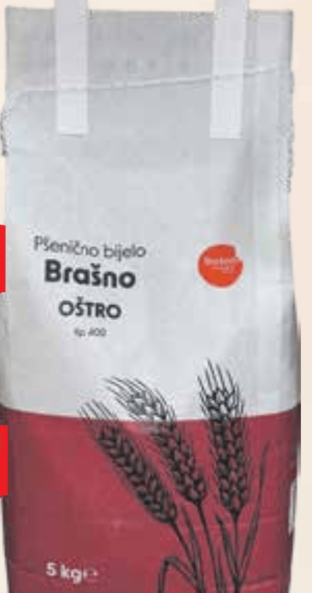 Oštro brašno 5 kg - Akcija u trgovini KTC