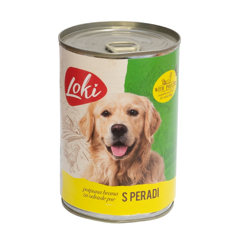 Loki hrana za pse Piletina 415 g Akcija u trgovini Boso