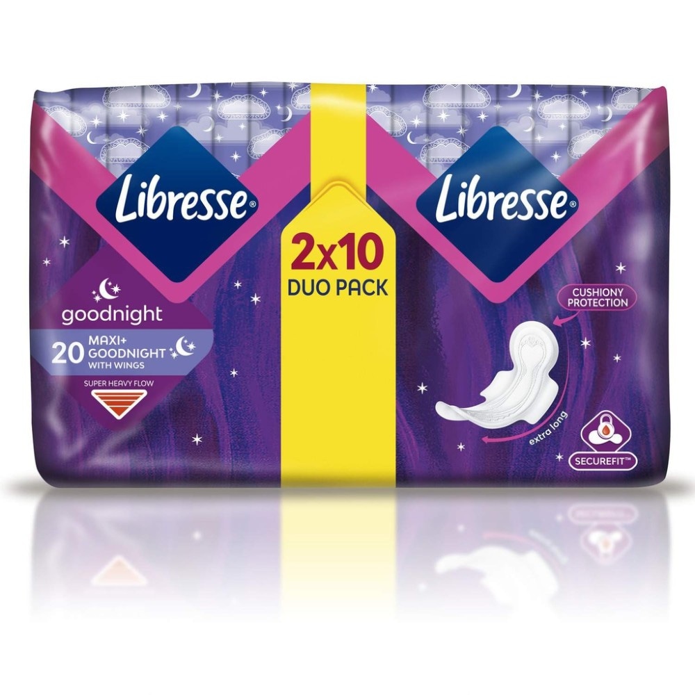 Libresse higijenski ulošci Goodnight duo pack 2x 10 komada Akcija u trgovini Plodine