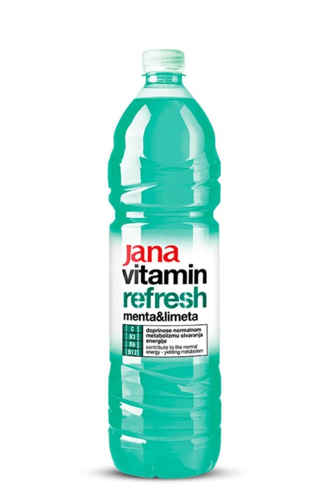 Jana Piće Vitamin Immuno Limun / Refresh Menta-Limeta 1,5 l - Akcija u trgovini Gavranović