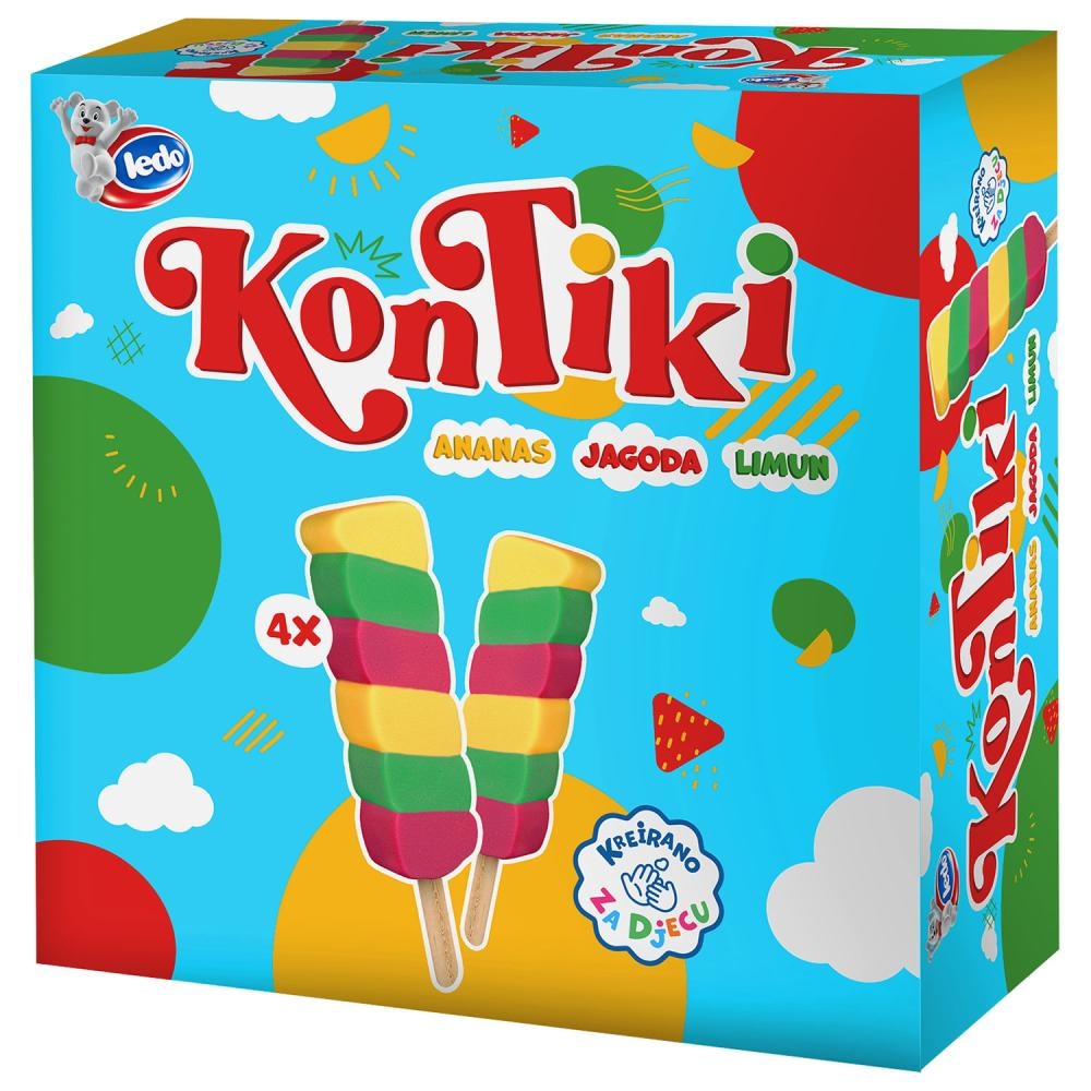 Kon Tiki Sladoled 280ml Ledo - Akcija u trgovini Konzum