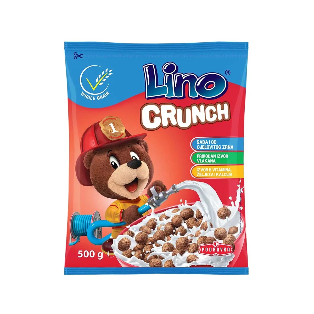 Žitarice Lino Pillows ili Crunch od 225 g do 500 g Podravka - Akcija u trgovini Spar