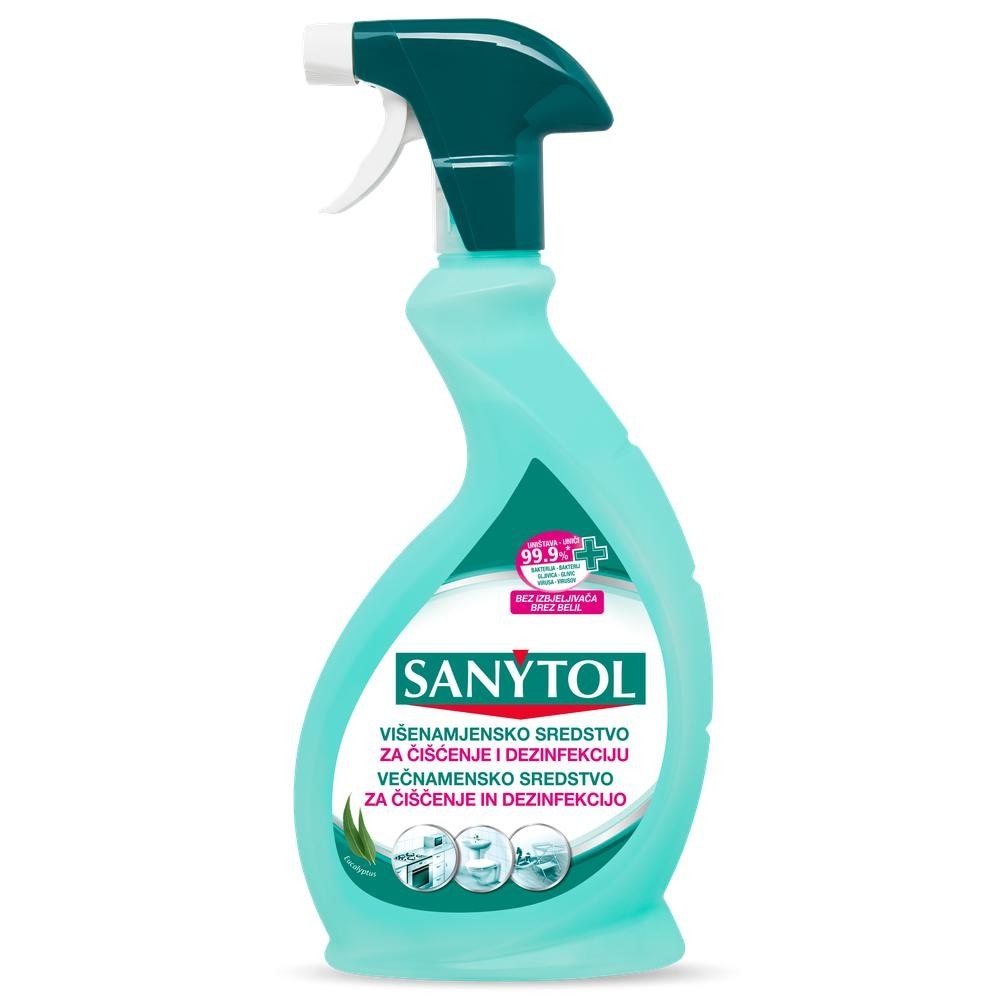 Sanytol sredstvo za univerzalno čišćenje i dezinfekciju 750ml - Akcija u trgovini Konzum