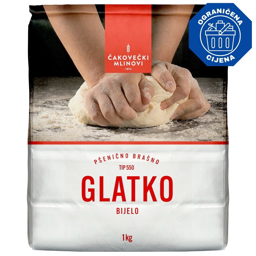 Čakovečki mlinovi glatko brašno T550 5 kg Akcija u trgovini Trgovina Krk