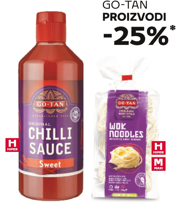 Go-Tan Proizvodi - Akcija u trgovini Tommy