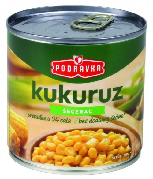 Konzervirano povrće Podravka - Akcija u trgovini Interspar