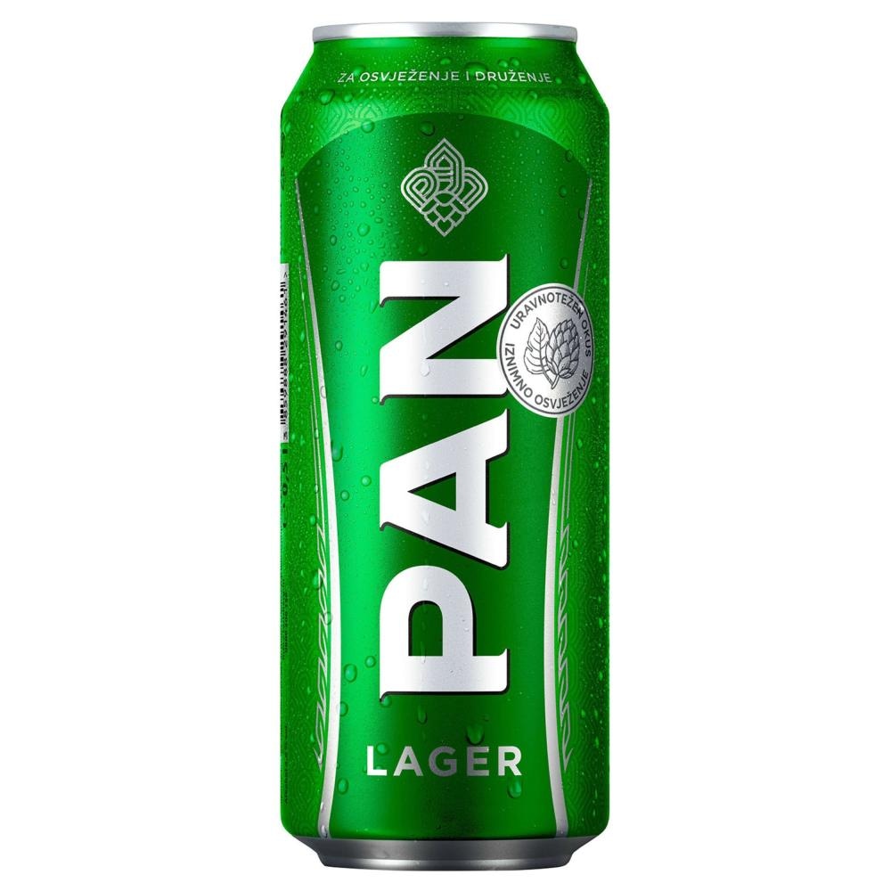 Pivo Pan Lager 0,50L - Akcija u trgovini Vrutak