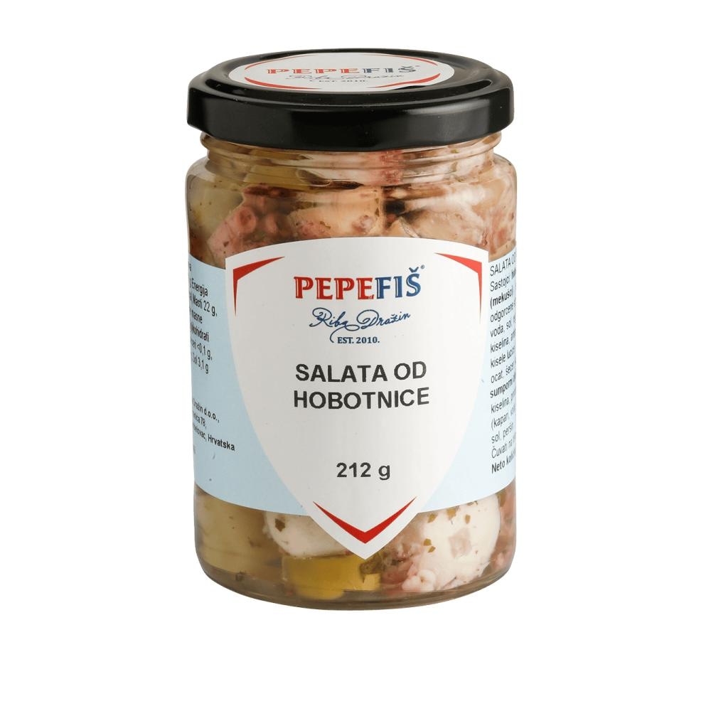 Salata od hobotnice 200 g Pepefiš - Akcija u trgovini Interspar