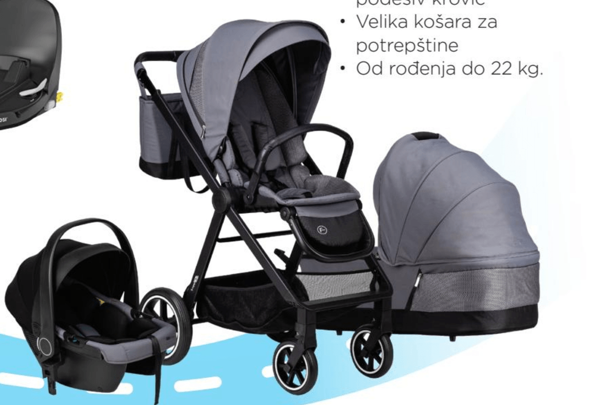 Kolica Opty 3u1 - Akcija u trgovini Baby Center