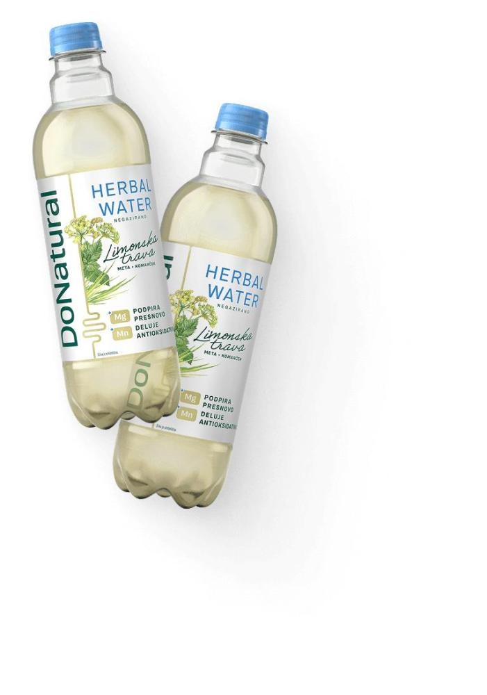 Biljna voda okus limunska trava 0,5 l DoNatural - Akcija u trgovini Dm