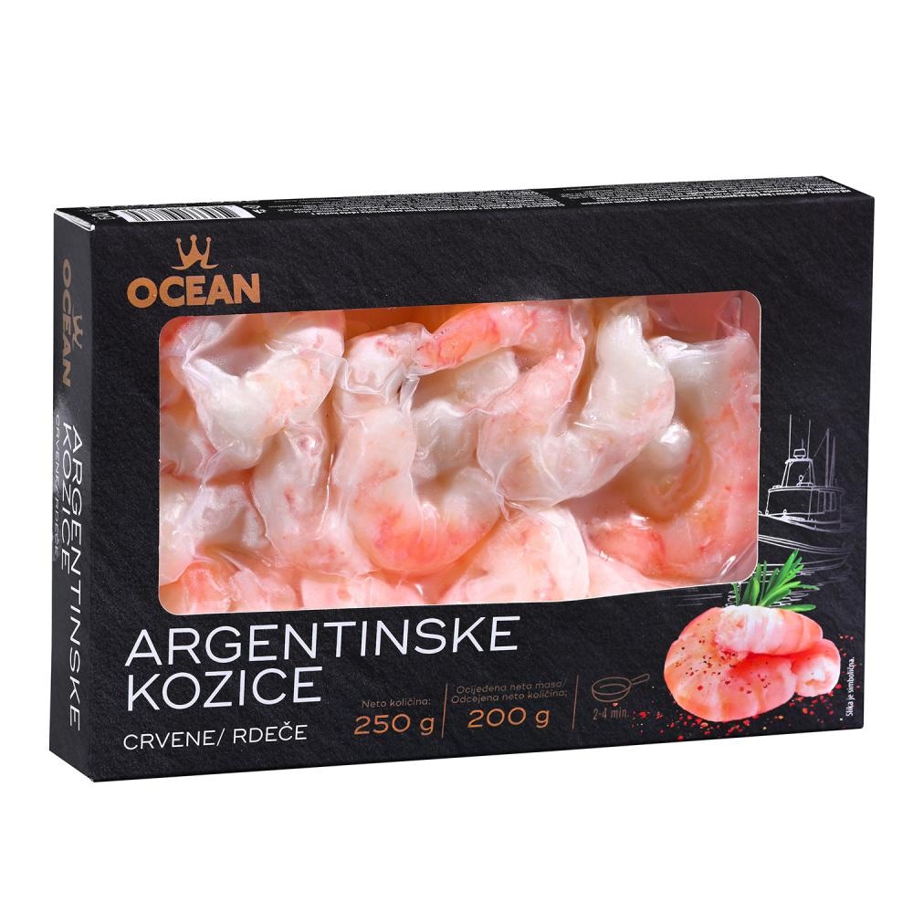 Ocean Argentinska kozica 250g - Akcija u trgovini Konzum