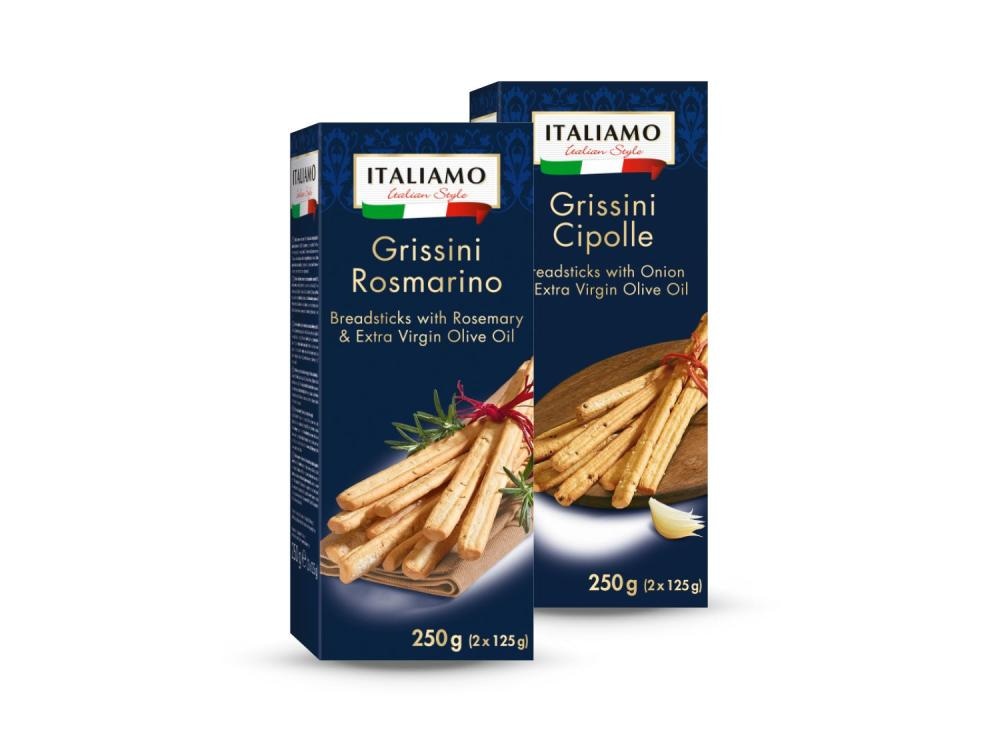 Italiamo Grissini 250 g - Akcija u trgovini Lidl
