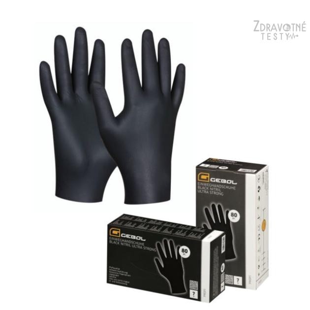 Jednokratne rukavice nitril Ultra Strong 80 kom GGEBOL - Akcija u trgovini Grama