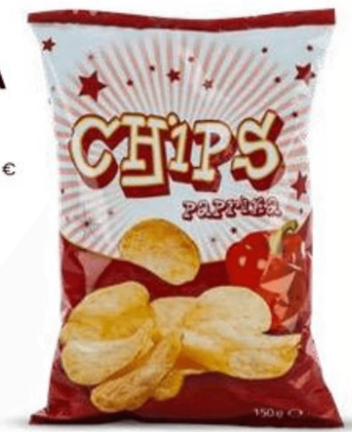 Čips paprika 150 g - Akcija u trgovini Eurospin