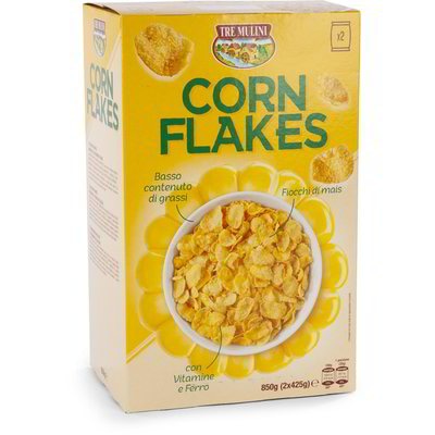 Corn Flakes 850 g Tre Mulini - Akcija u trgovini Eurospin