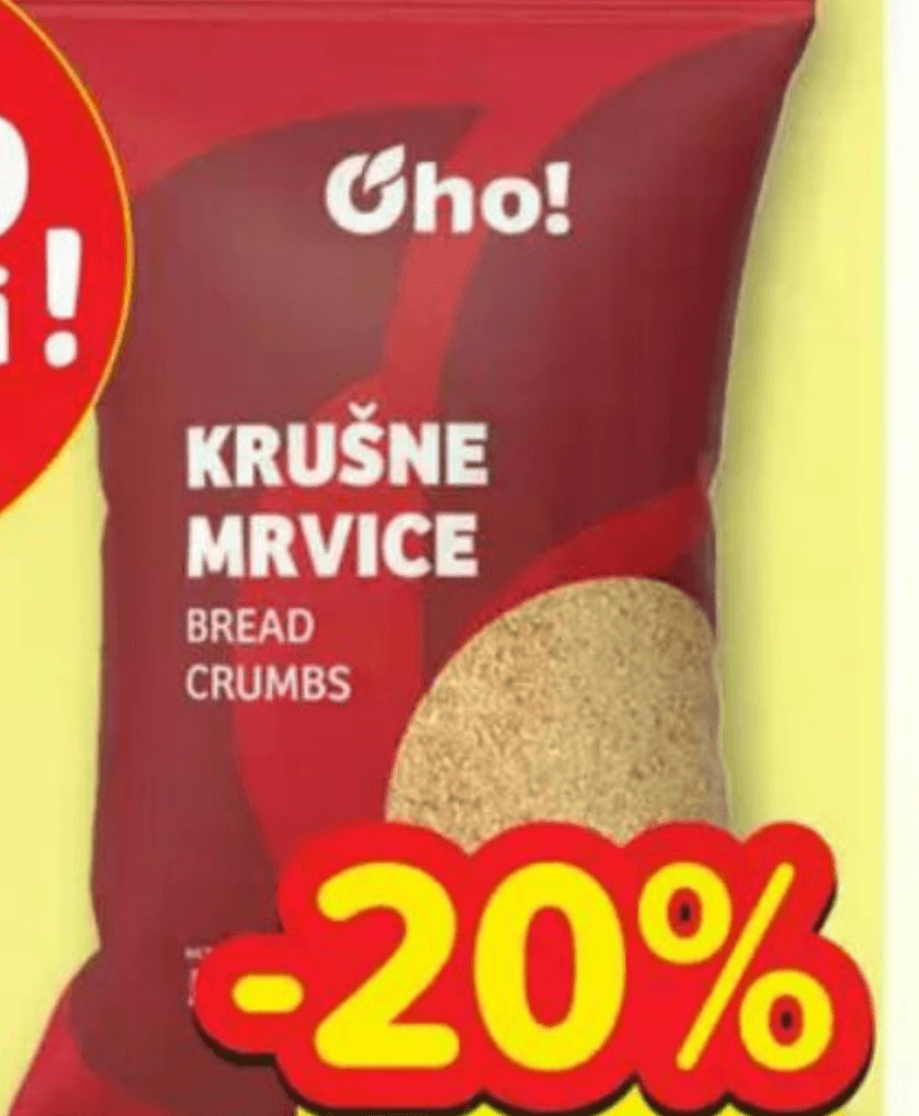 OHO! Krušne mrvice - Akcija u trgovini Plodine