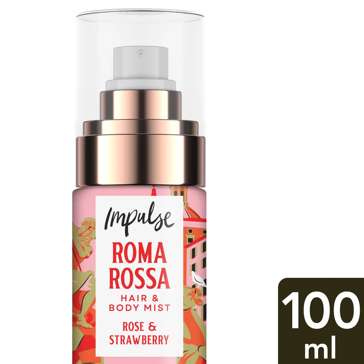 Impulse Roma Rossa Mist 100 ml - Akcija u trgovini Dm