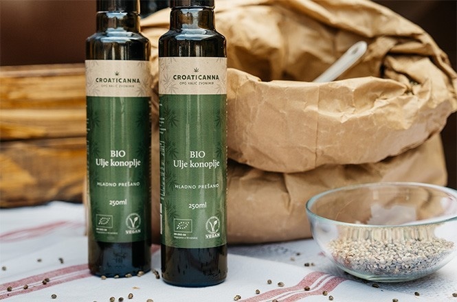 Bio ulje konoplje Croaticanna 250 ml OPG Kalić Akcija u trgovini Spar