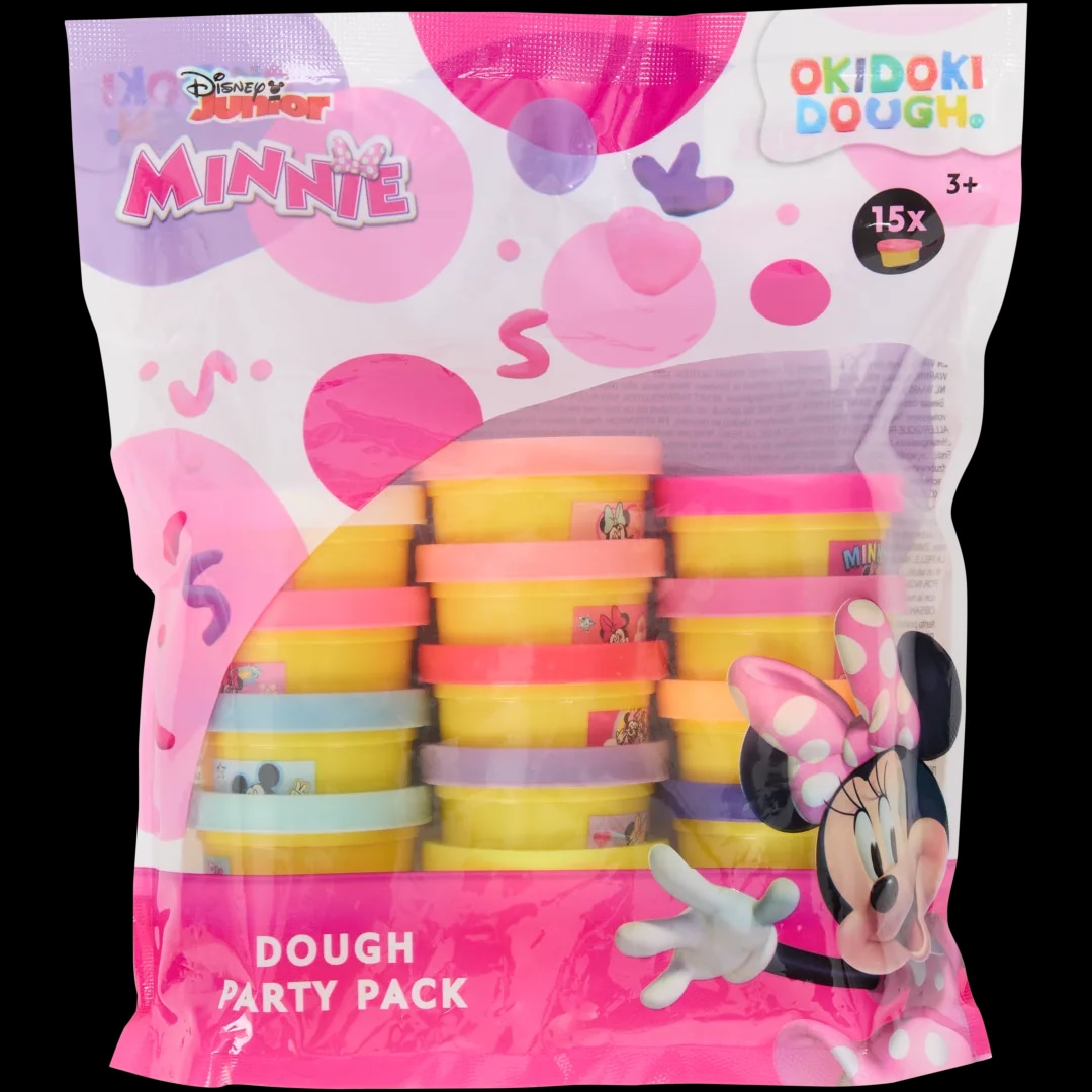 Posudice s plastelinom u ukrasnoj vrećici 15 komada OKIDOKI DOUGH - Akcija u trgovini Action