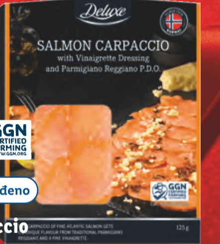 Deluxe Salmon Carpaccio 123 g - Akcija u trgovini Lidl