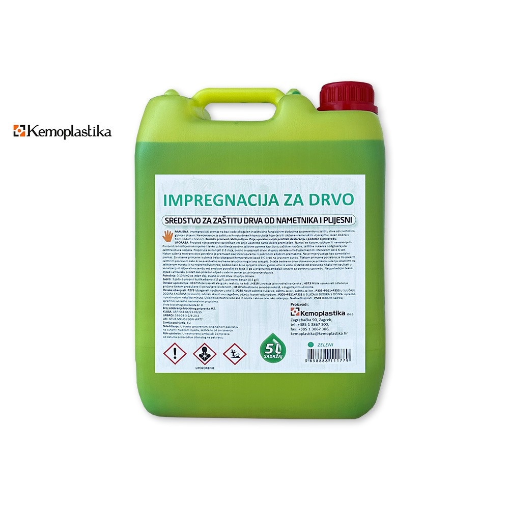 Impregnacija za drvo 5 L Akcija u trgovini Grama