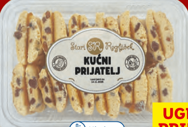 Sastela Svježi kolač Kućni prijatelj 350 g - Akcija u trgovini Lidl