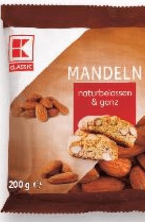 Badem cijeli 200 g Classic - Akcija u trgovini Kaufland