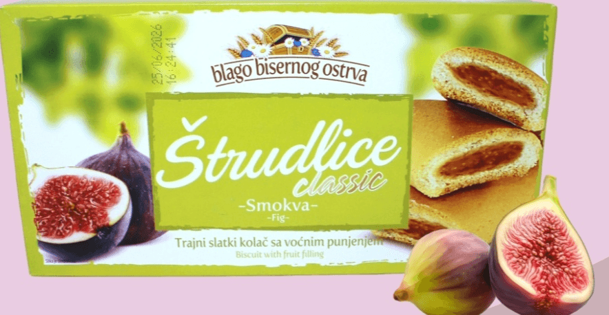 Blago Bisernog Ostrva Keks Štrudla 252 g - Akcija u trgovini Studenac