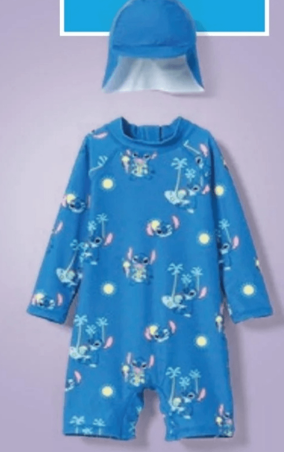 Komplet za kupanje Stitch za bebe - Akcija u trgovini Pepco