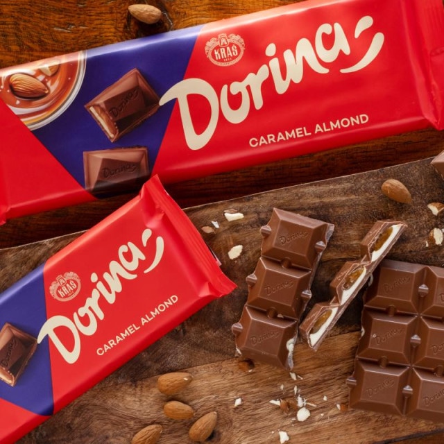 Dorina caramel almond, ledena 100 g Kraš - Akcija u trgovini Bakmaz