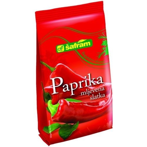 Šafram začin u vrećici paprika slatka mljevena 100 g Akcija u trgovini Plodine