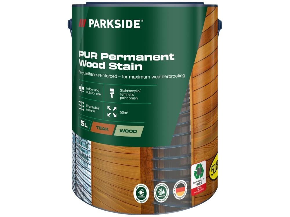 PARKSIDE Trajna lazura za drvo cca 5 l - Akcija u trgovini Lidl