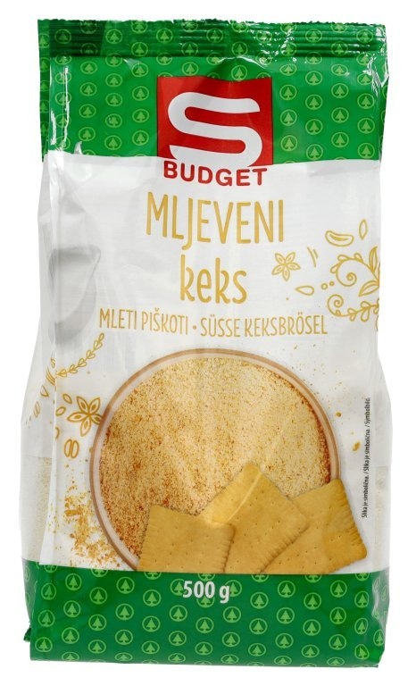 Keks mljeveni S-BUDGET 500 g - Akcija u trgovini Interspar