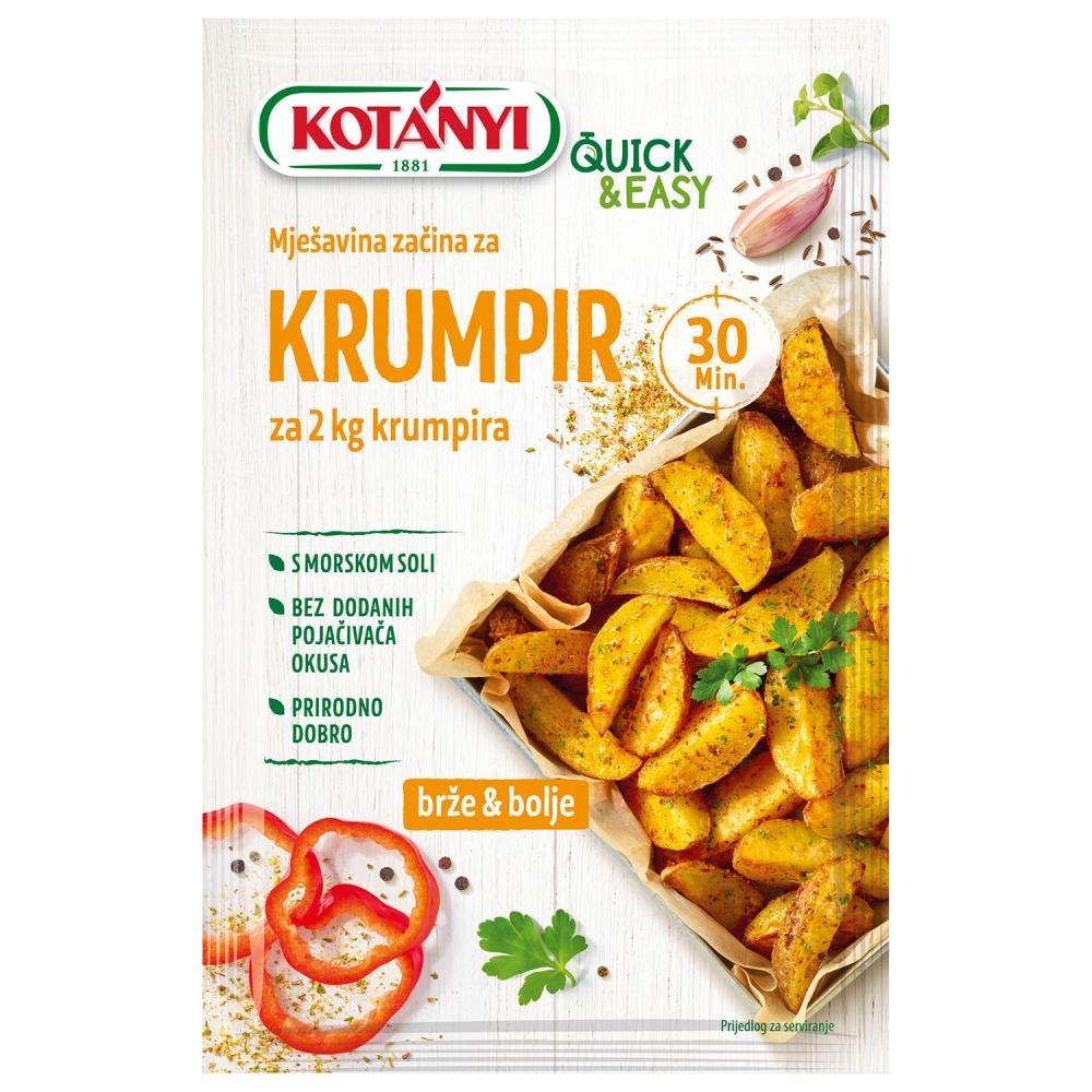 Kotányi Quick & Easy začin 30 g - Akcija u trgovini Studenac