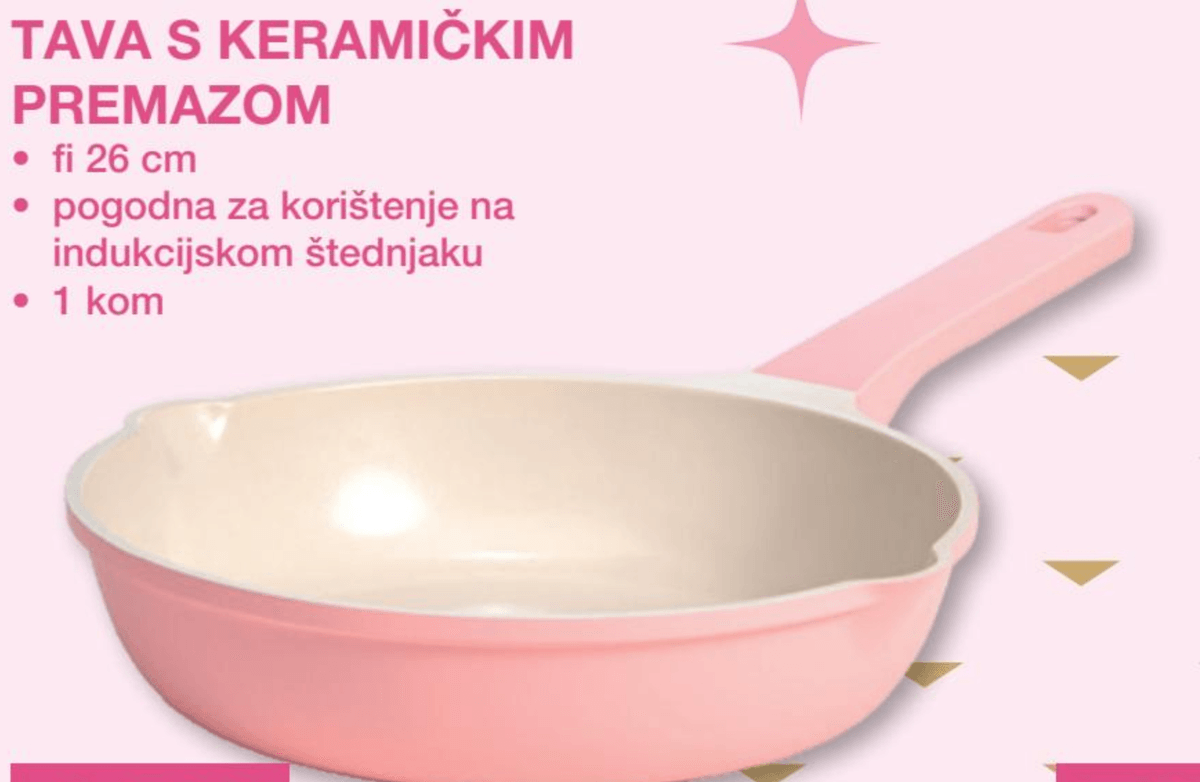 Tava s keramičkim premazom 1 kom Paris Hilton - Akcija u trgovini Interspar