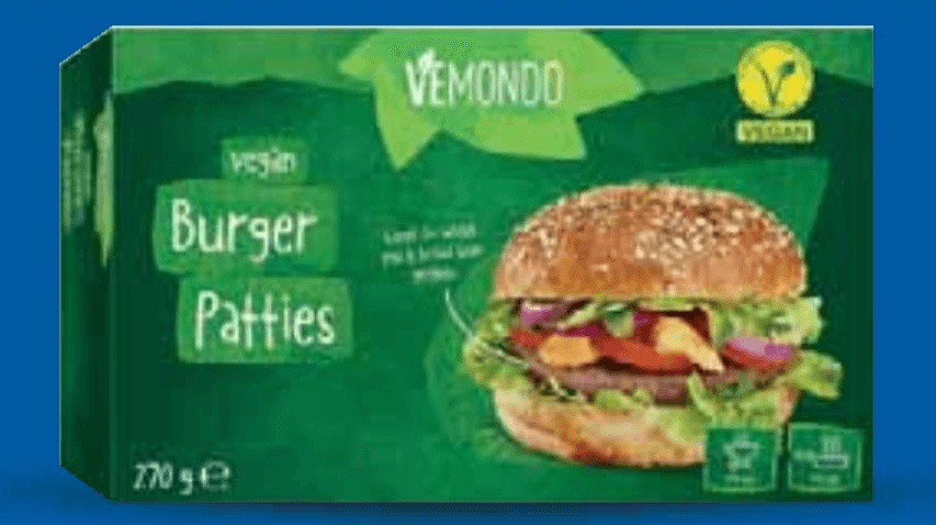 VEMONDO Vegan pljeskavica 227 g - Akcija u trgovini Lidl