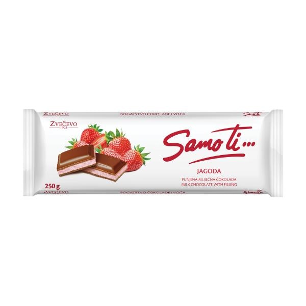 Čokolada Samo Ti Zvečevo 250g - Akcija u trgovini Vrutak
