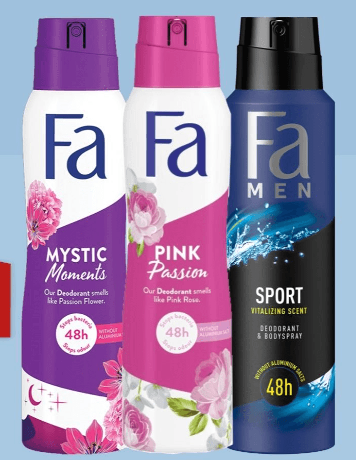Dezodorant Fa 150 ml - Akcija u trgovini Boso
