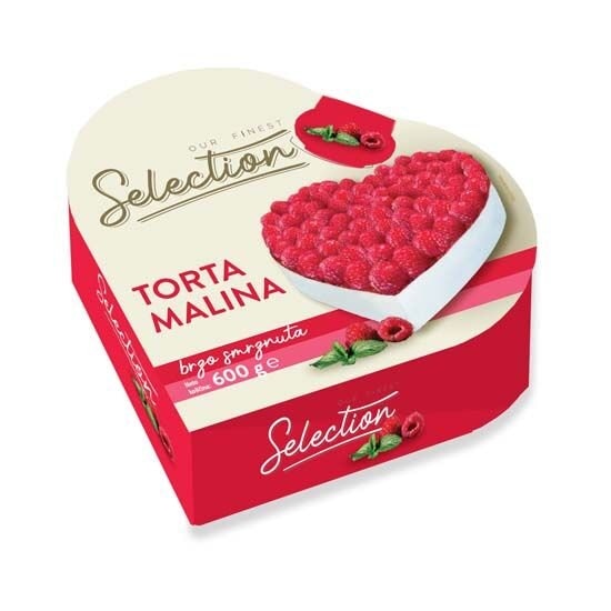 Selection Torta od maline 600 g - Akcija u trgovini Plodine