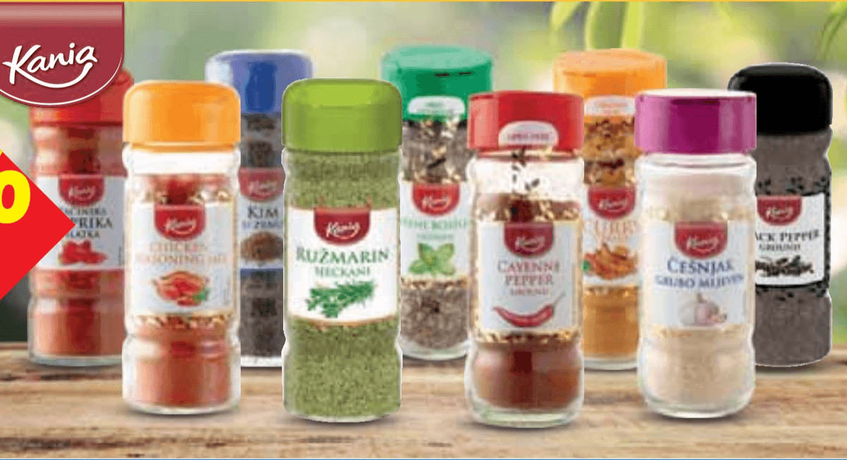 Odabrani Kania začini - Akcija u trgovini Lidl