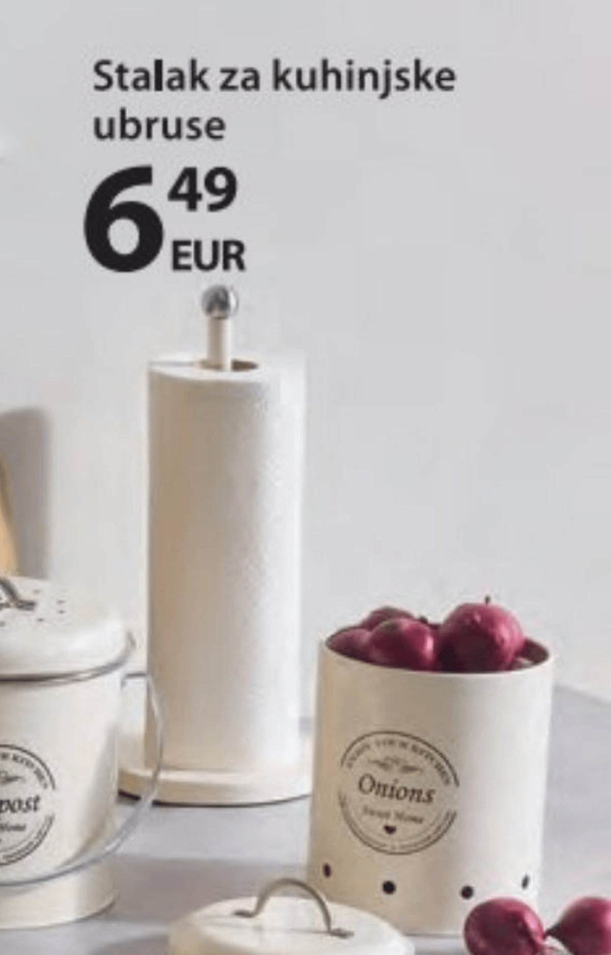 Stalak za kuhinjske ubruse - Akcija u trgovini NKD