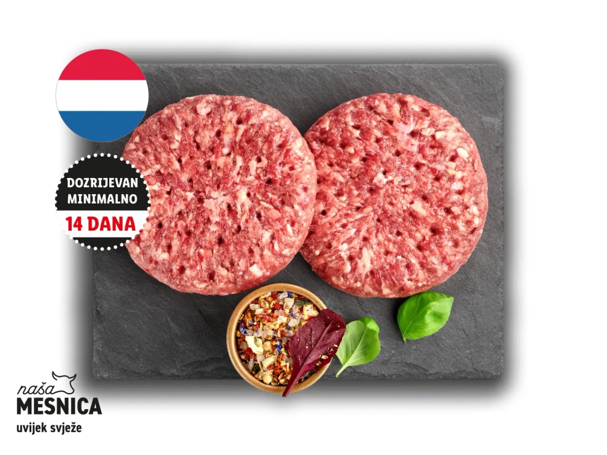 Meat (R)evolution Svježi teleći burger 250 g - Akcija u trgovini Lidl
