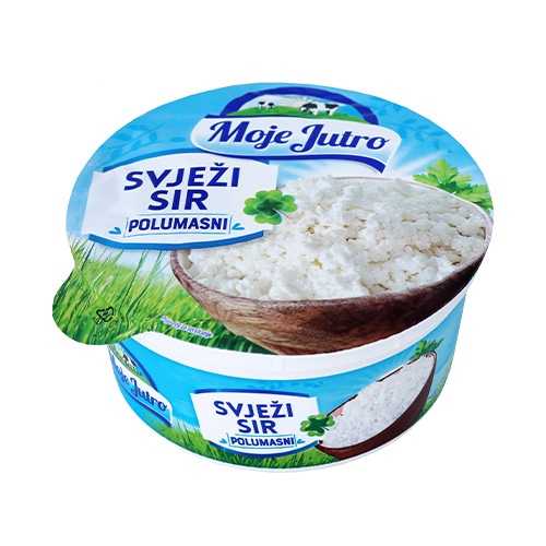 Moje Jutro Svježi sir posni 500 g - Akcija u trgovini Studenac