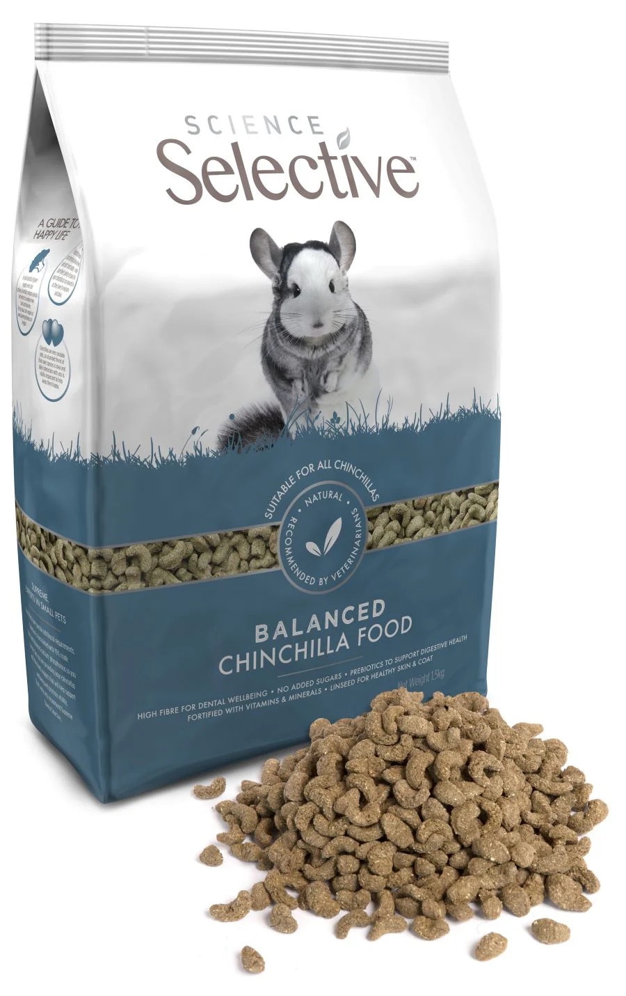 SCIENCE SELECTIVE Chinchilla 1,5 kg - Akcija u trgovini Pet Centar