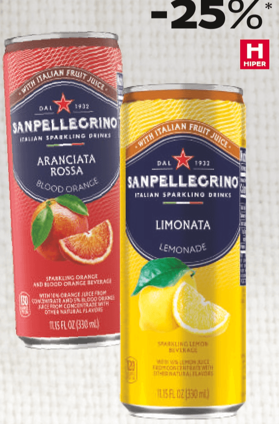 Sanpellegrino Gazirana pića - Akcija u trgovini Tommy