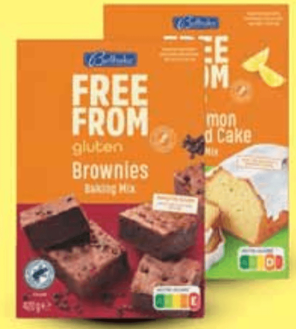 Belbake Bezglutenska mješavina za kolače 420 g ili 530 g - Akcija u trgovini Lidl