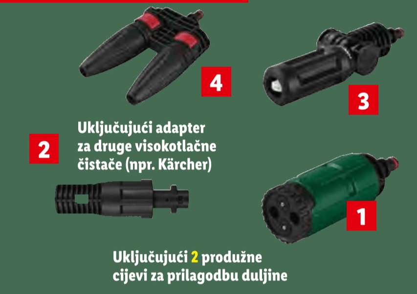 PARKSIDE® Mlaznica za visokotlačni čistač - Akcija u trgovini Lidl