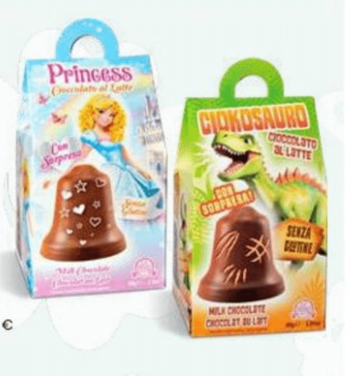 Mliječna čokolada Princeza/Dinosaur 80 g - Akcija u trgovini Eurospin