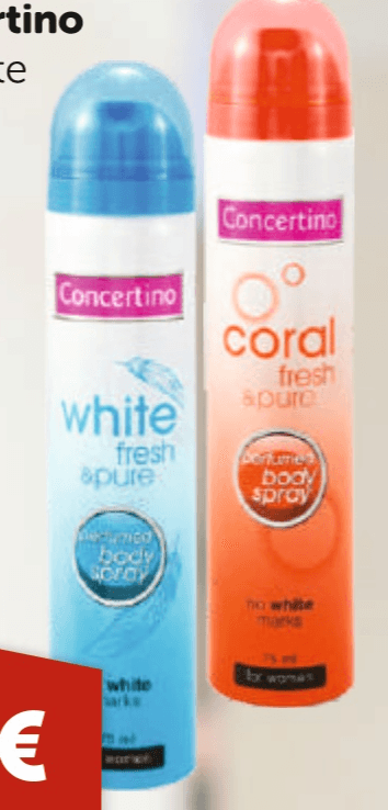 Spray Concertino 75 ml - Akcija u trgovini Boso